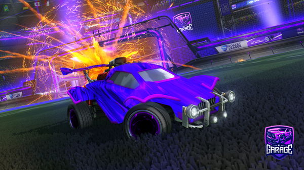 A Rocket League car design from Konsti137