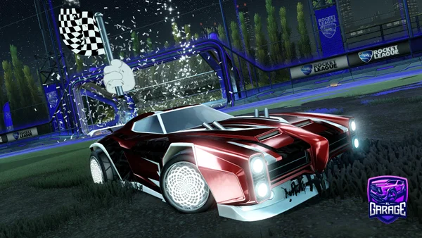 A Rocket League car design from Mumscream