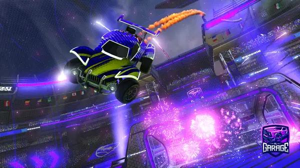 A Rocket League car design from SportyDan11