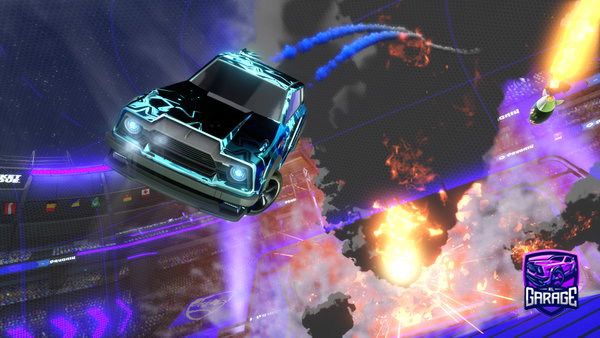 A Rocket League car design from fresh3010