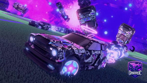 A Rocket League car design from Idkto