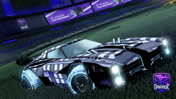 A Rocket League car design from abspielen