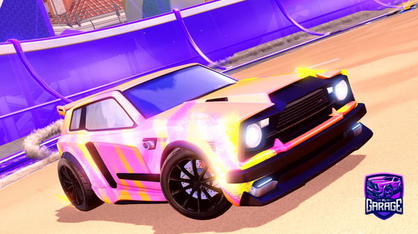 A Rocket League car design from xluvpink