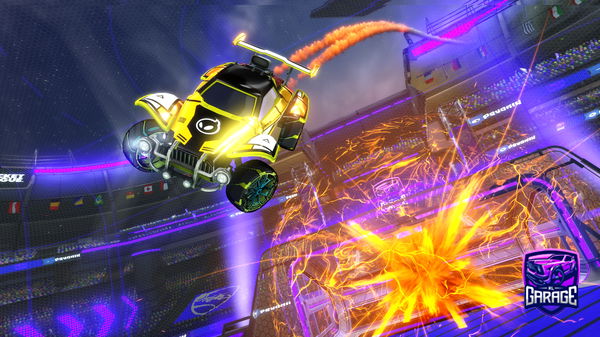 A Rocket League car design from ItzBeirez