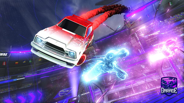 A Rocket League car design from zxoxelotle