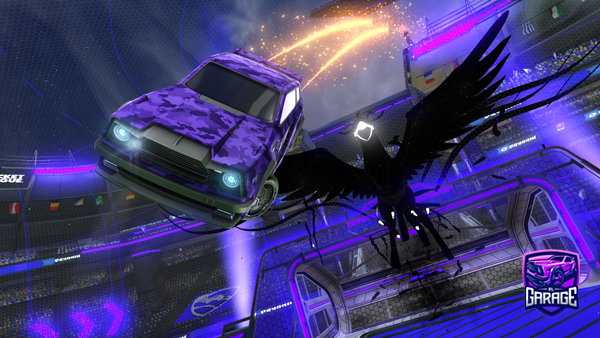 A Rocket League car design from iyyFaZe
