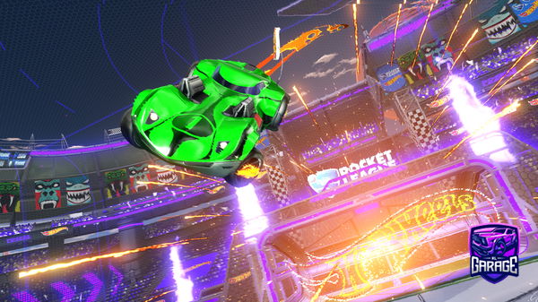 A Rocket League car design from Spaghetticode05