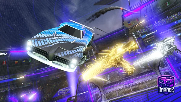 A Rocket League car design from pwrseekr