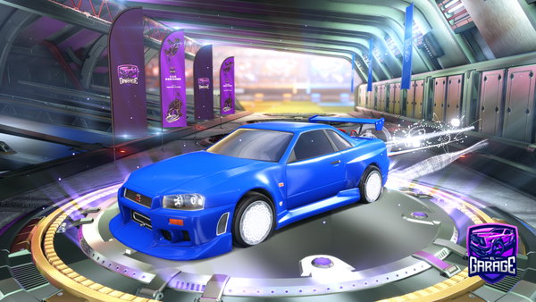 A Rocket League car design from ElPititumaxiom