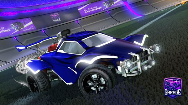 A Rocket League car design from Toki_RL