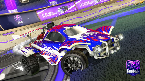 A Rocket League car design from Griffow