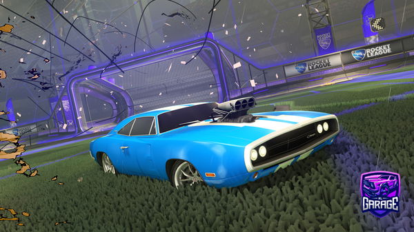 A Rocket League car design from BIGBOY74523