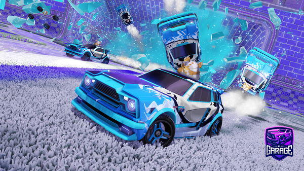 A Rocket League car design from ddogonswitch