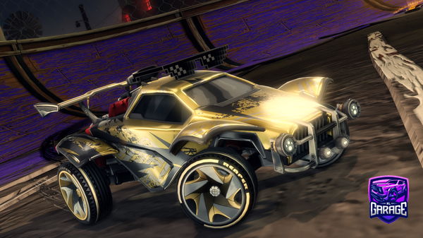 A Rocket League car design from ChiefXtreme