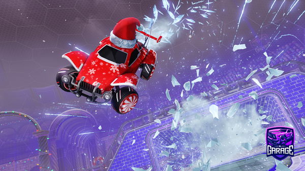 A Rocket League car design from Kerency