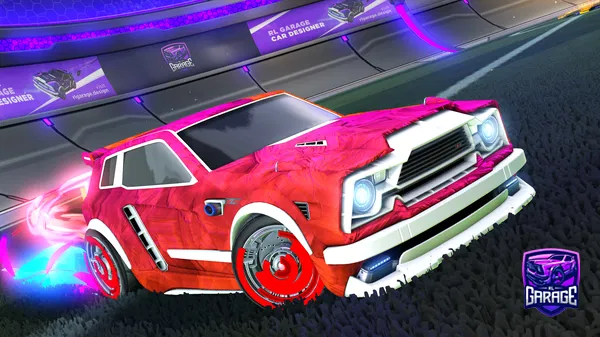 A Rocket League car design from itzsushii