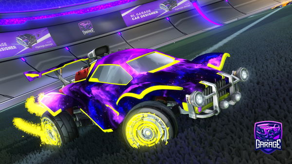 A Rocket League car design from Ztheamazing