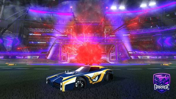 A Rocket League car design from babybearLOWE