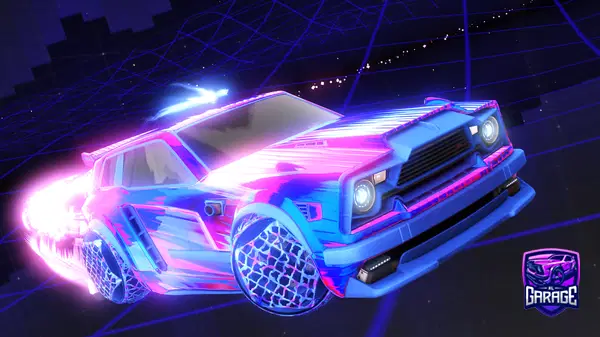 A Rocket League car design from Footbalfinners