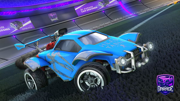 A Rocket League car design from CrackedGrogUser911666
