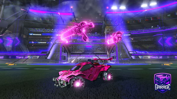 A Rocket League car design from Walkingdead09