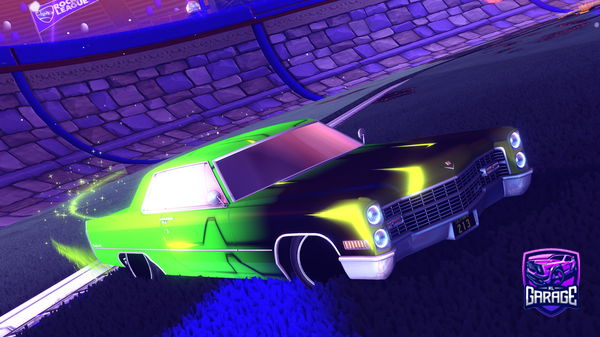 A Rocket League car design from Crazy_Cars