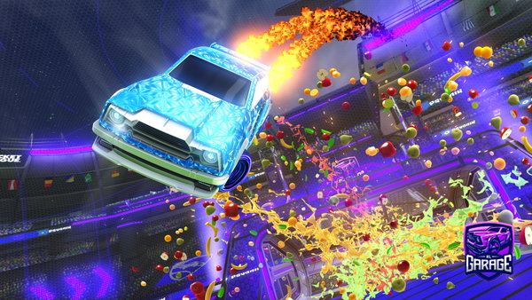 A Rocket League car design from OGCeilingPaint
