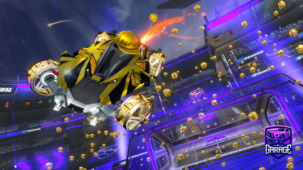 A Rocket League car design from JetJosho