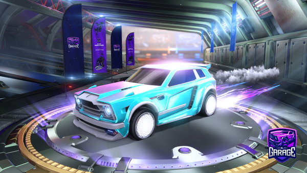 A Rocket League car design from dxc4f