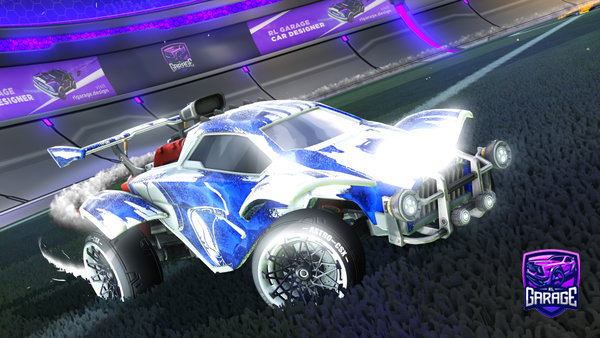 A Rocket League car design from ChriZd