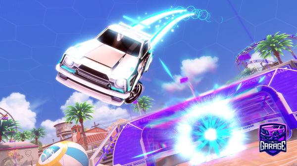 A Rocket League car design from VozifyGaming