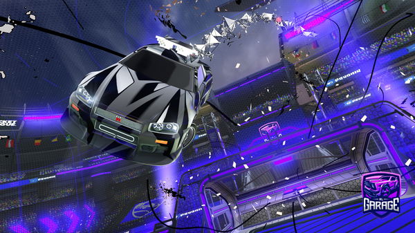 A Rocket League car design from YaBoiBlu01