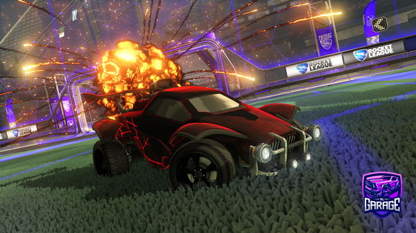 A Rocket League car design from Evidently