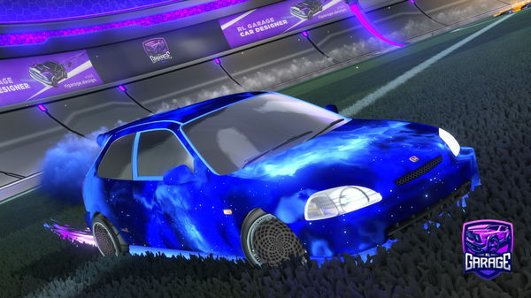 A Rocket League car design from FaZeWaffles12