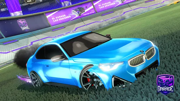 A Rocket League car design from Wolf083296