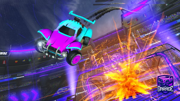 A Rocket League car design from StrawZurc