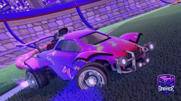 A Rocket League car design from floopdafinn