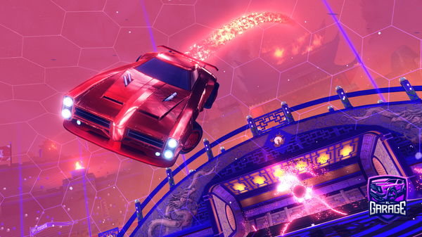 A Rocket League car design from Raymat28