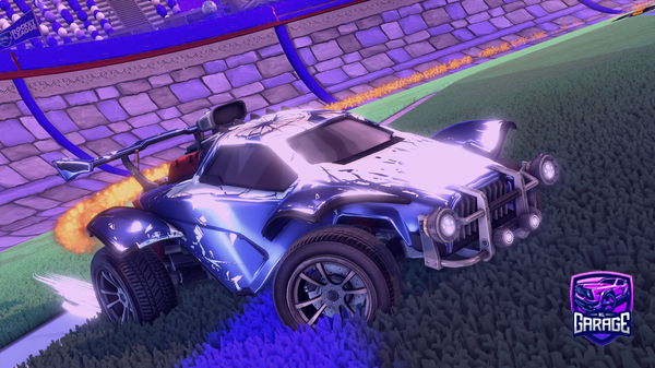 A Rocket League car design from VeNxM_42