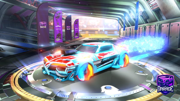 A Rocket League car design from Jackattack101311