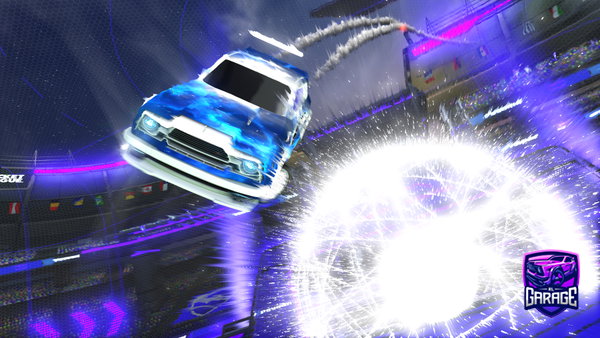 A Rocket League car design from Emzi4