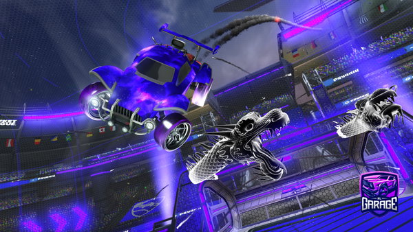 A Rocket League car design from Mrqlz