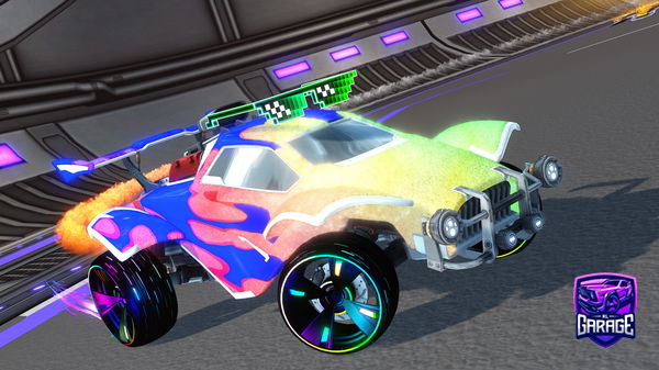 A Rocket League car design from xstrike360