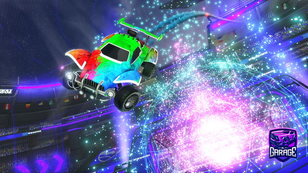 A Rocket League car design from TTVAsherLB1011