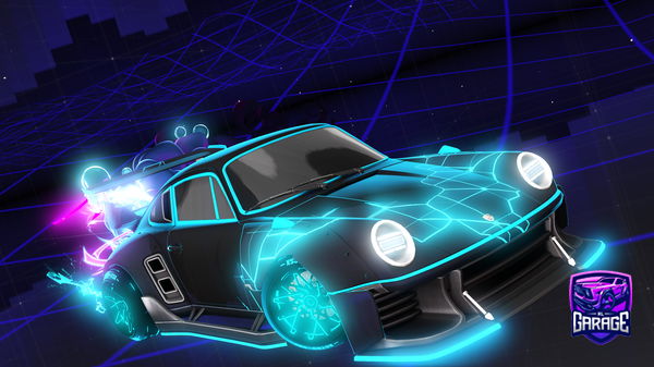 A Rocket League car design from Icaruuuuuu