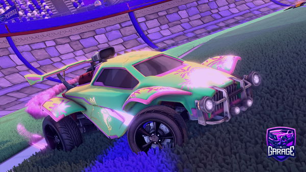 A Rocket League car design from UmenchFN