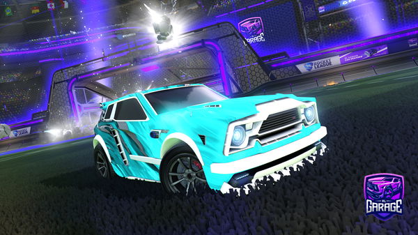 A Rocket League car design from agent_c23