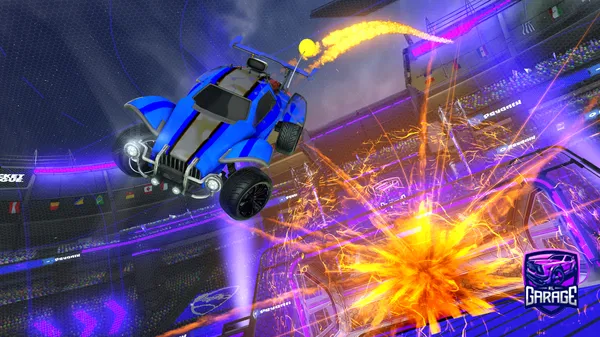 A Rocket League car design from ribii