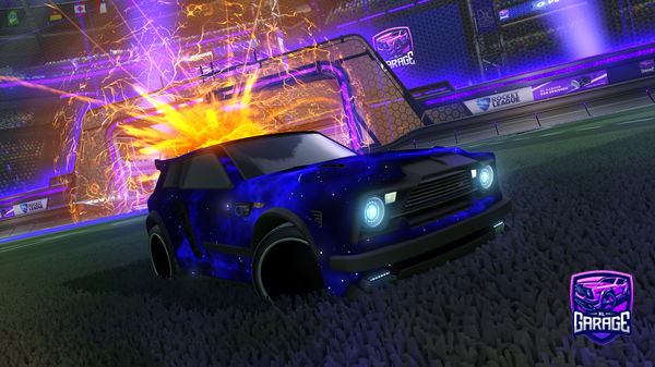 A Rocket League car design from NotYusitoo