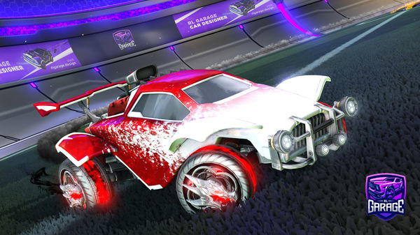 A Rocket League car design from Nothingtpwhitezombas